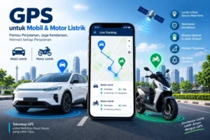gps mobil listrik bandung